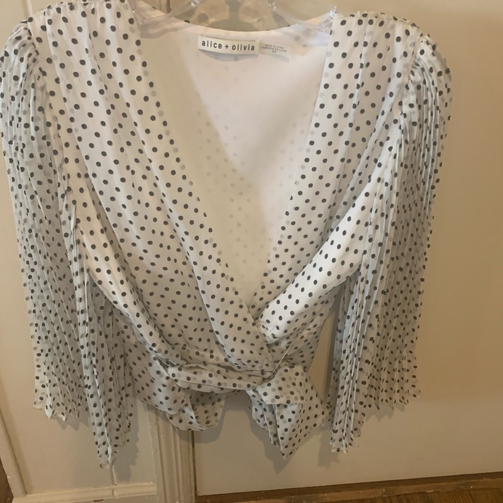 alice + olivIa size small top